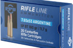 PPU 7.65X53 ARGENTINE 180GR SP AMMO 20RDS