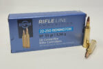 PPU 22-250 REMINGTON 55GR SP AMMO 20RDS