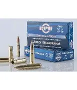 PPU 300 BLACKOUT 125GR HPBT AMMO 20RDS