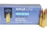 PPU 7.62X39 123GR PSP AMMO 20RDS