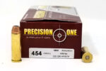 PRECISION ONE 454 CASULL 250GR HP/XTP AMMO 50RDS