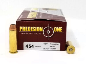 PRECISION ONE 454 CASULL 250GR HP/XTP AMMO 50RDS