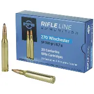 PPU 270 WINCHESTER 150GR SP AMMO 20RDS