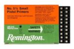 REMINGTON NO. 5-1/2 SMALL PISTOL MAGNUM PRIMERS 100CT