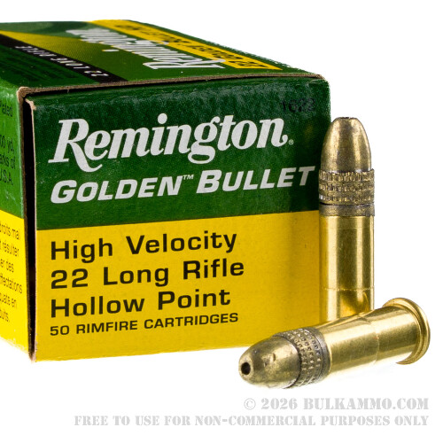 remington .22 LR HP – 500rd