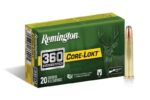 REMINGTON CORE LOKT 360 BUCKHAMMER 180GR SP AMMO 20RDS