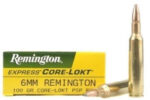 REMINGTON CORE LOKT 6MM REMINGTON 100GR PSP AMMO 20RDS