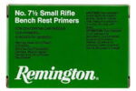 REMINGTON NO. 7-1/2 SMALL RIFLE BENCH REST PRIMERS 100CT