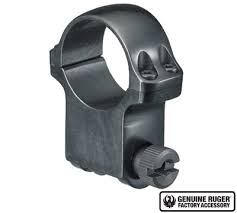 RUGER 6B RING X-HIGH BLUED 1"