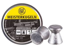 RWS 177 RWS .177 PELLETS FOR AIRGUNS/ PISTOLS 500CT