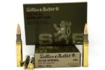 S&B 30-06 SPRG 150GR FMJ M1 GARAND AMMO 20RDS