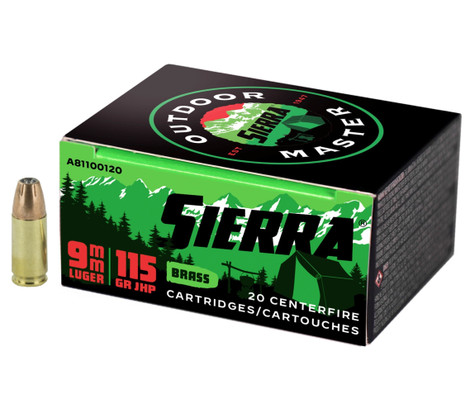9mm Luger 115gr JHP – 20rd