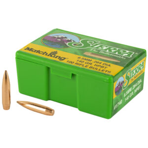 SIERRA 6.5MM (.264") 140GR HPBT MATCHKING BULLETS 100CT