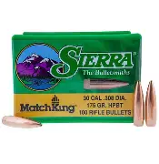 SIERRA 30CAL (.308") 175GR HPBT MATCHKING BULLETS 100CT
