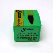 SIERRA 22CAL (.224") 77GR HPBT MATCHKING BULLETS 250CT