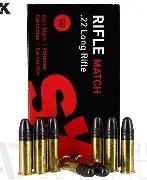 SK LONG RANGE 22LR 40GR RN AMMO 50RDS