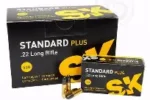 SK STANDARD PLUS 22LR 40GR RN AMMO 500RDS