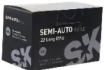 SK SEMI-AUTO 22LR 40GR RN AMMO 50RDS