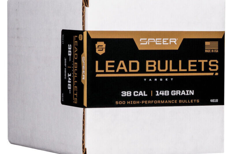 SPEER 38 CAL (.358) 148GR HBWC 500CT SPEER 38 CAL (.358") 148GR HBWC 500CT