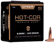 SPEER 6.5MM (.264") 140GR SPTZ SOFT-PT BULLETS 100CT