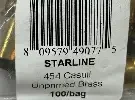 STARLINE 454 CASULL UNPRIMED BRASS 100CT