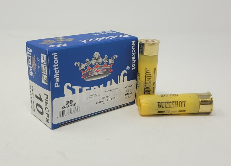 STERLING 20GA 2.75" 3/4OZ 00 BUCKSHOT 10RDS