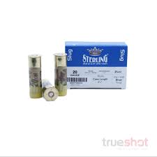 Sterling 20GA 2-3/4″ 7/8OZ 1295FPS Slugs 10RDS