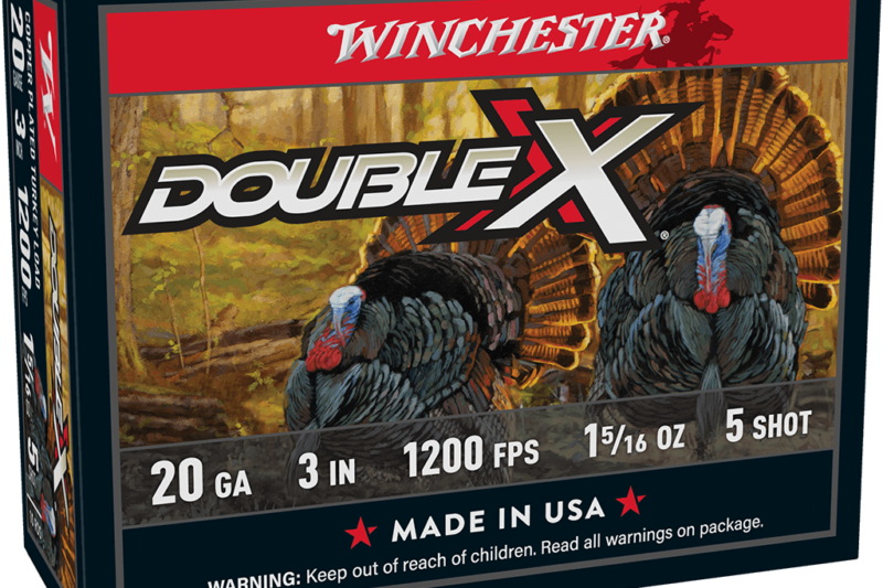 WINCHESTER DOUBLE X TURKEY 20GA 3" 1-5/16OZ 1200FPS #5 AMMO 10RDS