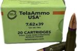 TELAAMMO 7.62X39MM 124GR FMJ AMMO 20RDS