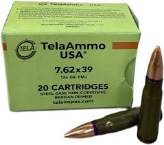 7.62x39 124gr FMJ – 20rd