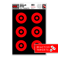 THOMPSON BULLSEYE 6-4" TARGETS 5CT
