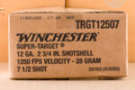 WINCHESTER SUPER TARGET 12GA 2.75" 1-1/8OZ #7.5 AMMO 250RDS