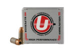 UNDERWOOD 9MM LUGER +P HARD CAST 147GR AMMO 20RDS