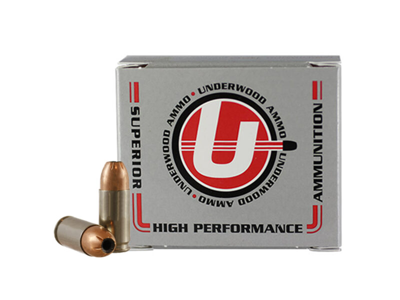 UNDERWOOD 9MM LUGER +P HARD CAST 147GR AMMO 20RDS