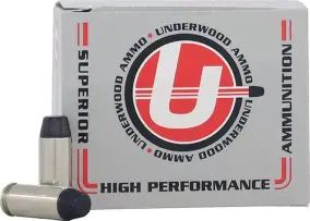 UNDERWOOD 10MM AUTO 220GR HARD CAST FN