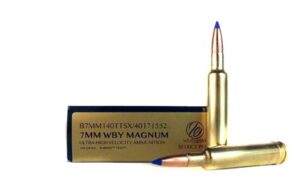WEATHERBY 7MM WBY 140GR BARNES TTSX AMMO 20RDS