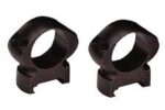 WEAVER 1" EXTRA HIGH - BLACK RINGS