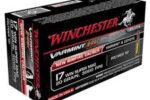 WINCHESTER VARMINT HV 17WSM SUPREME 20GR V-MAX AMMO 50RDS