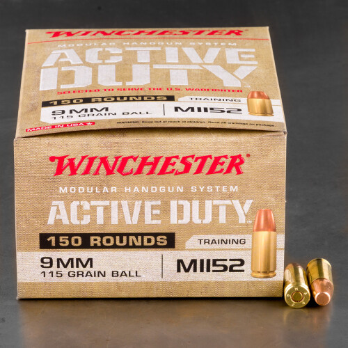 winchester 9mm Luger 115gr – 150rd