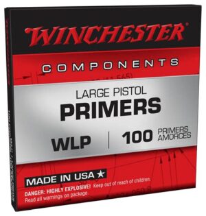 WINCHESTER WLP LARGE PISTOL PRIMERS 100CT