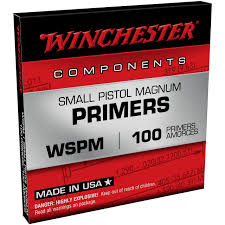 WINCHESTER WSPM SMALL PISTOL MAGNUM PRIMERS 100CT