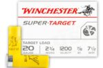 WINCHESTER SUPER TARGET 20GA 2.75" 7/8OZ 1200FPS #7.5 AMMO 250RDS
