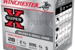 WINCHESTER SUPER-X 28GA 2.75" 3/4OZ 1295FPS #5 AMMO 25RDS