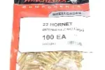 WINCHESTER 22 HORNET BRASS 100CT