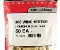 WINCHESTER 308 WIN UNPRIMED BRASS 50CT