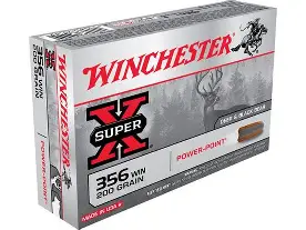 WINCHESTER SUPER-X 356 WIN 200GR POWER POINT AMMO 20RDS