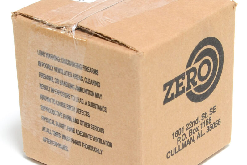 ZERO 40CAL (.400") 180GR TCFM BULLETS 500CT