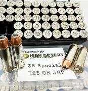 ZERO 38 SPECIAL 125GR JHP BULLETS 500CT