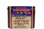 BARNS 270 (.277") 110g TTSX TIPPED-BT BULLETS 50CT