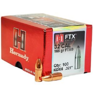 HORNADY 32CAL (.321") 165GR FLEX-TIP BULLETS 100CT